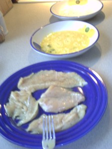 lineup cutlets egg & 'breadcrumb' mixture