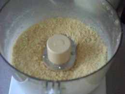 rice cracker ground to med coarse & fine texture