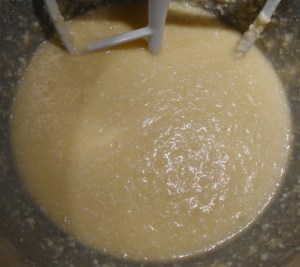 batter with ricotta