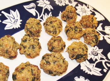 sausage &amp; spinach bocconcini - Copy