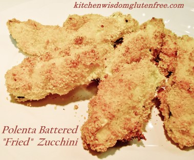 1 polenta battered zucchini w writing