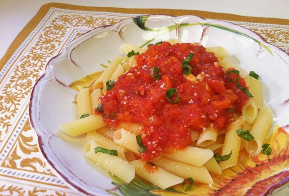 fresh tomato sauce