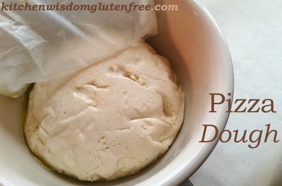 pizza dough w writing